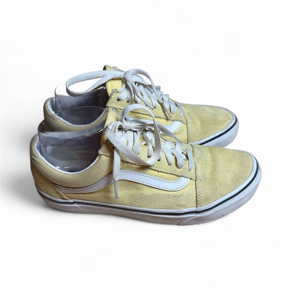 Vans Yellow Sneakers with White Accents